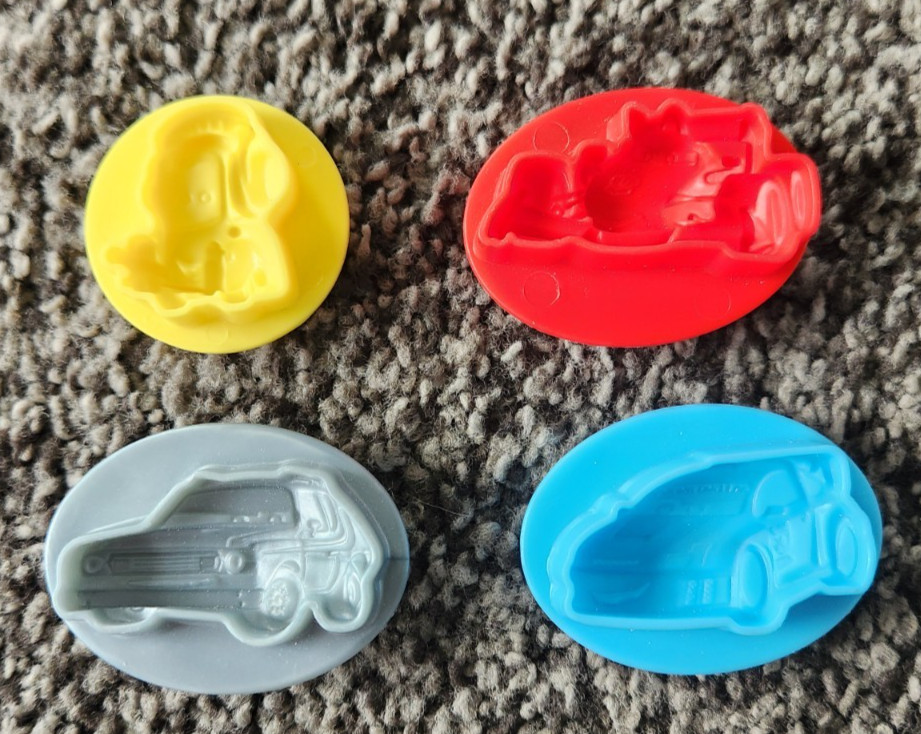 Disney Cars Playdoh Toys Lot of 4