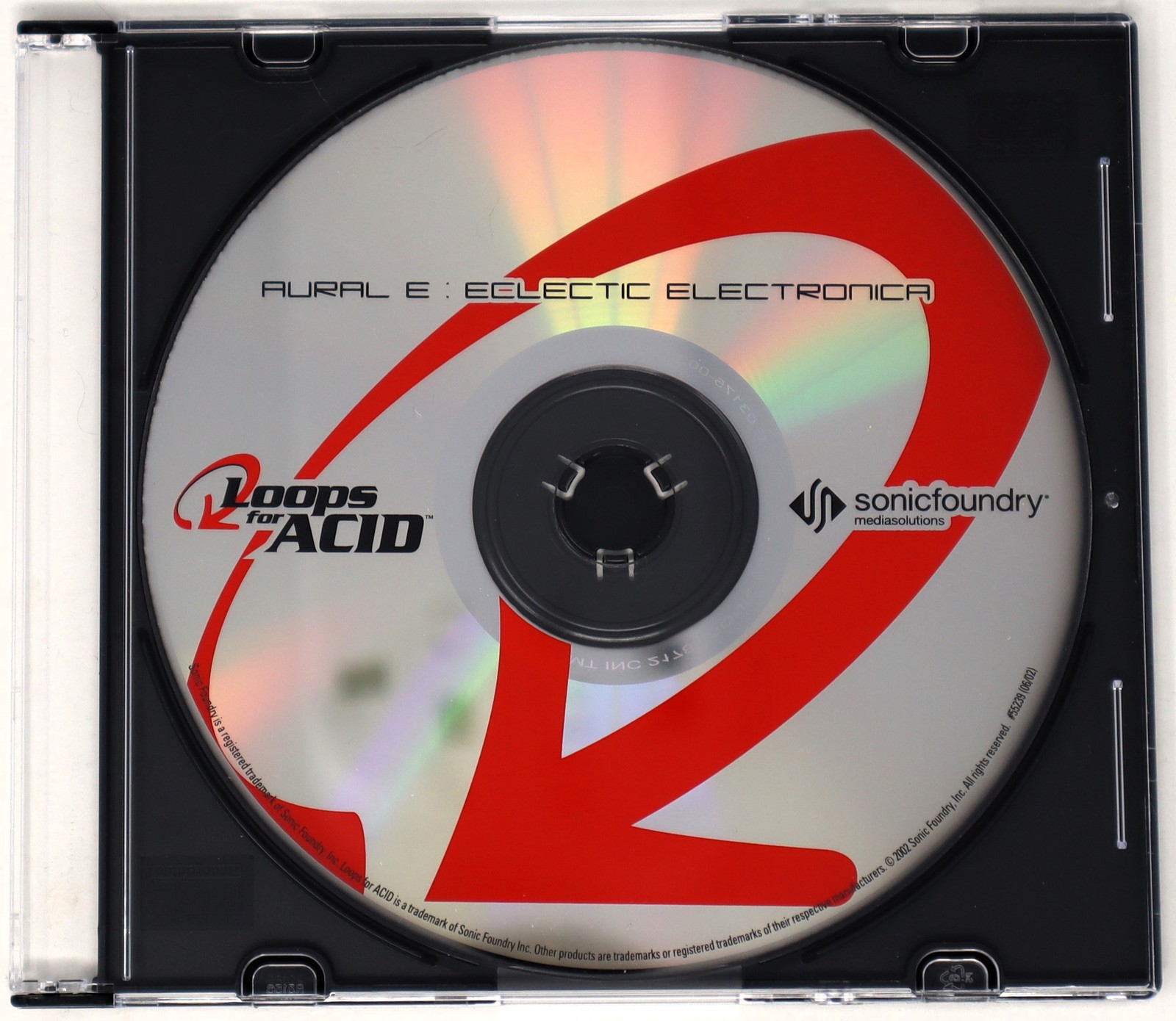 Sonic Foundry Eclectic Electronica Loops For Acid Loops Library/Sampling CD