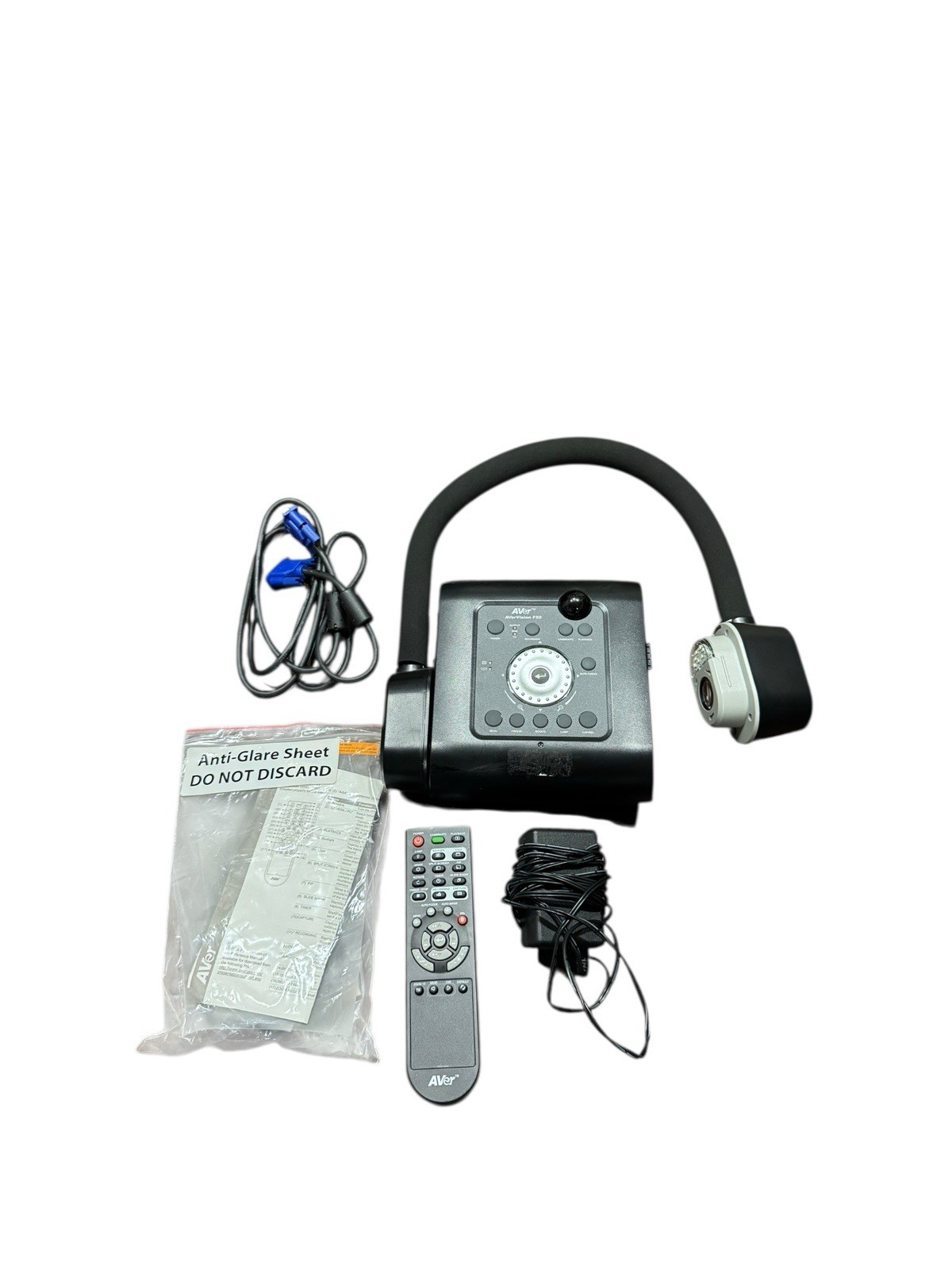 AVerVision F50HD Document Camera Flexible Arm