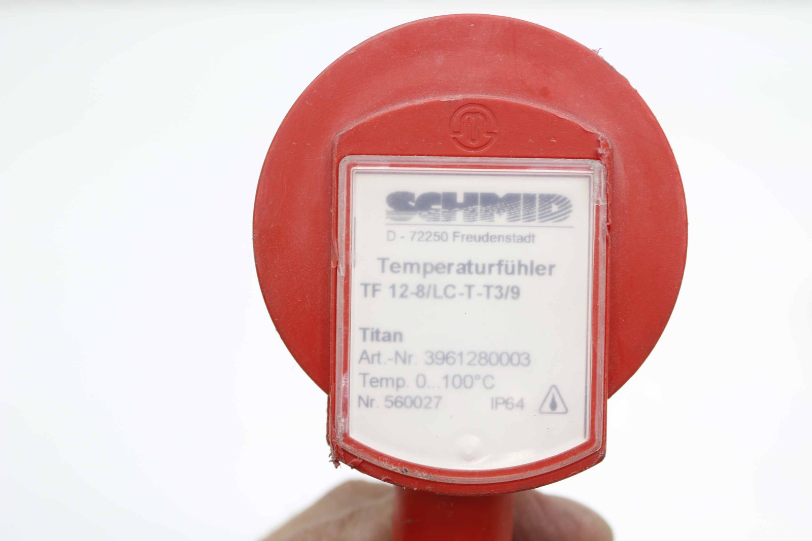 Schmid Temperaturfuhler TF 12-8/LC-T-T3/9