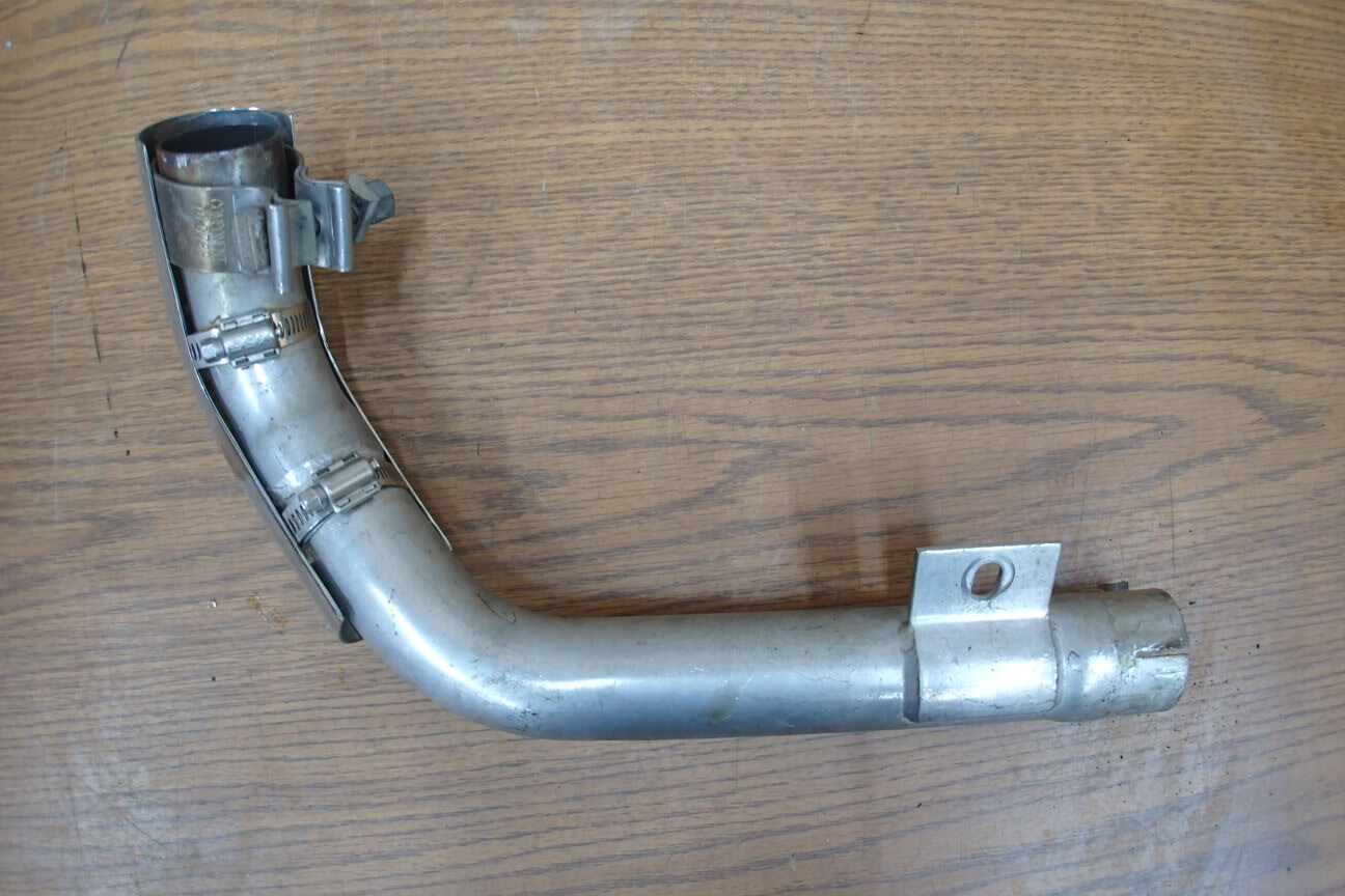 HARLEY DAVIDSON EXHAUST HEADER PIPE W/ HEATSHIELD