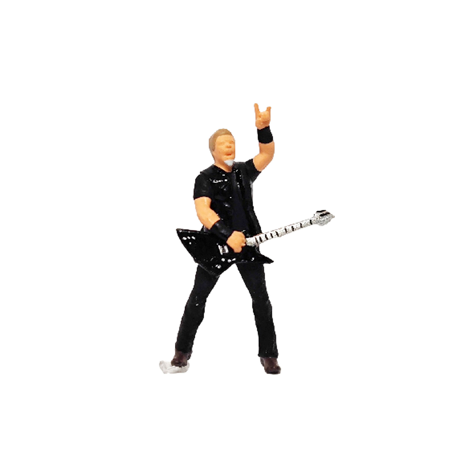 1:64 Painted Figure Mini Model Miniature Resin Diorama Guitar Man Artist ROCK
