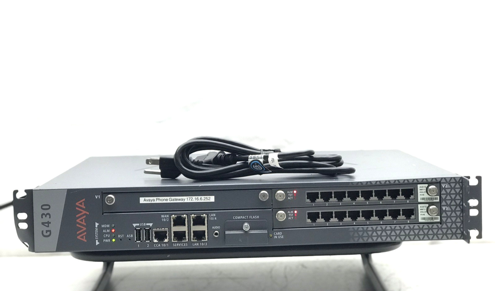 Avaya G430 Media Gateway 700506958 MP120 VoIP IP Business Phone System