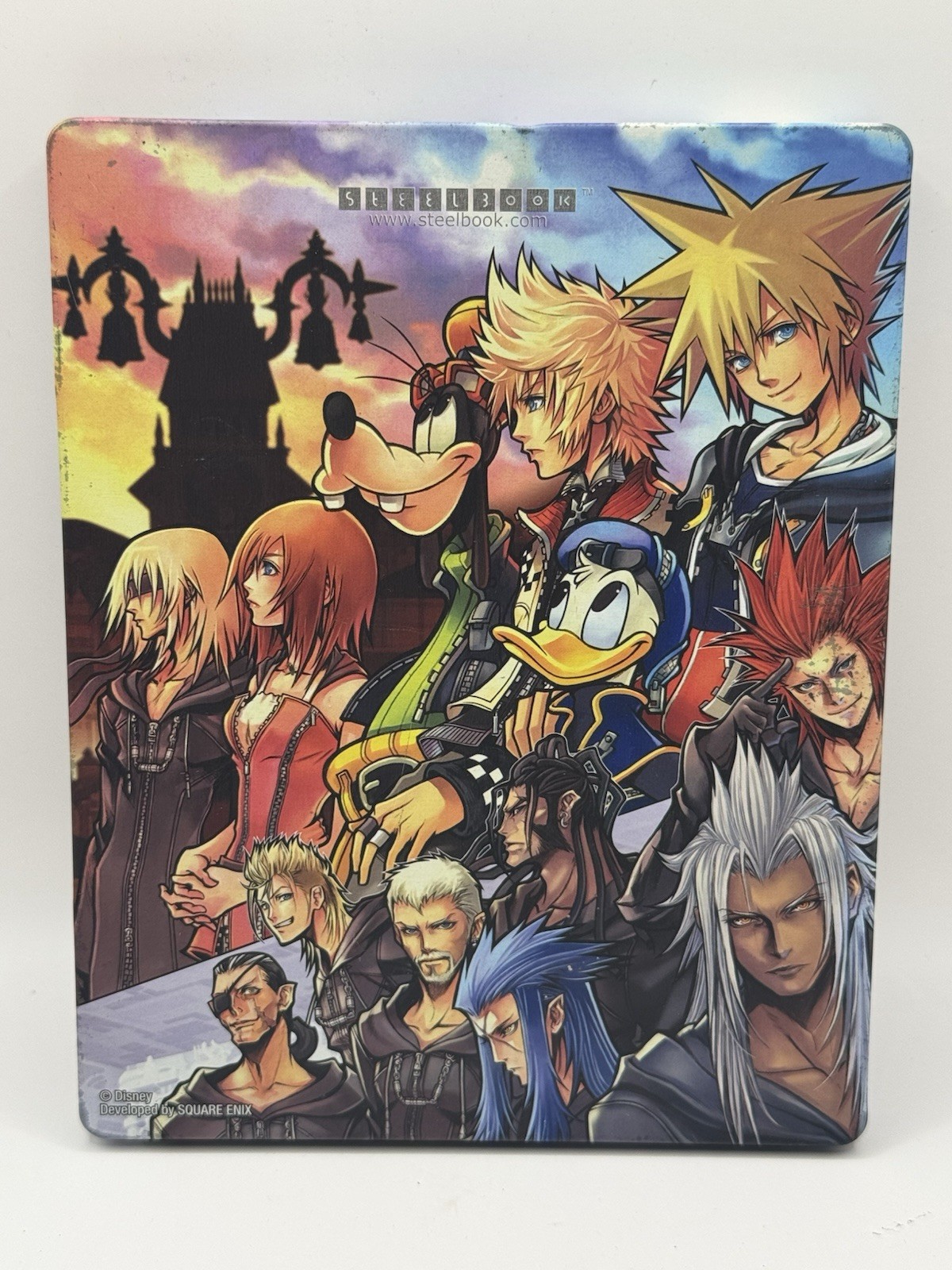 Kingdom Hearts HD 2.5 Remix Collector's Edition Steelbook Case and game