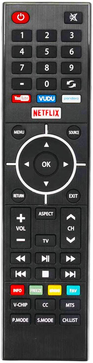 New Remote Control for Element Smart TV E4SFT5017 E4STA5017 ELSW3917BF E4SFT5517