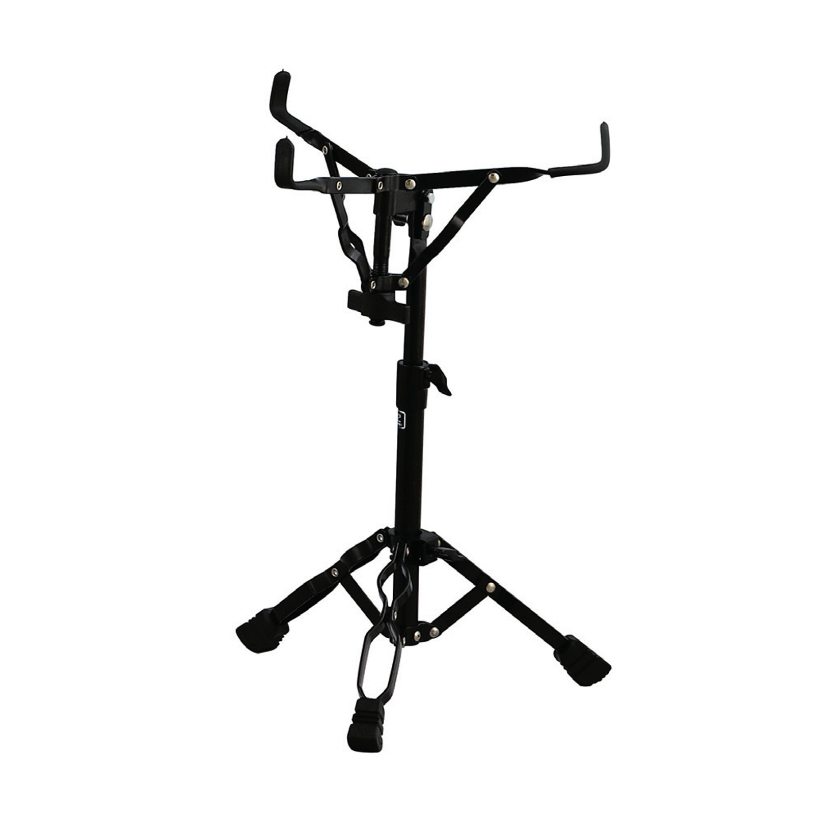 Snare Drum Stand Double Braced Basket Style Snare Stand Black for Snare 10"-14"