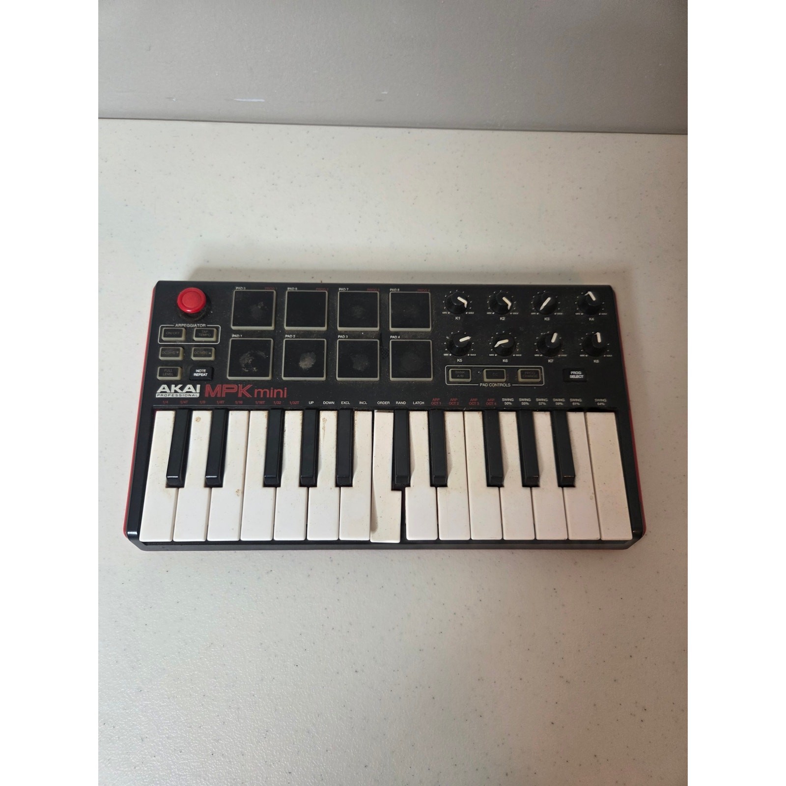Akai MPK Mini Professional MIDI Controller Non Tested Parts Only As Is Repair