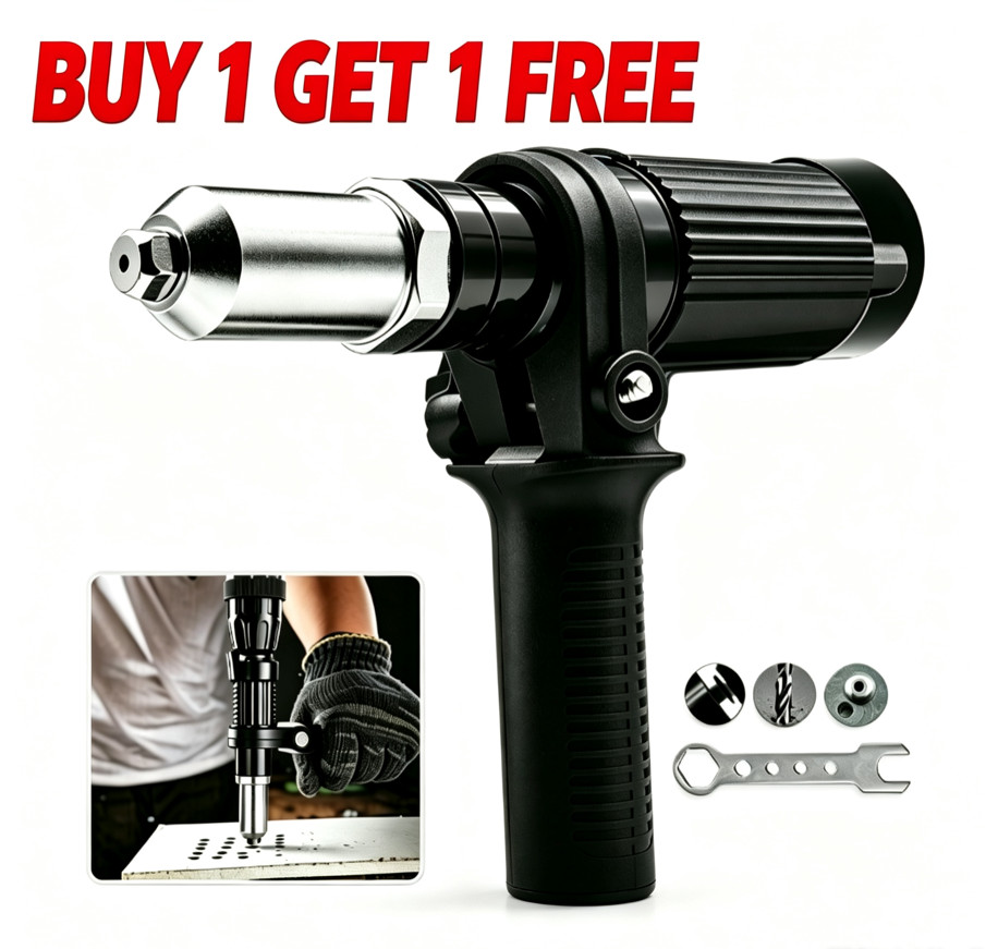 Electric Rivet Nut Gun Cordless Drill Pop Adapter Riveting Riveter Insert Tool