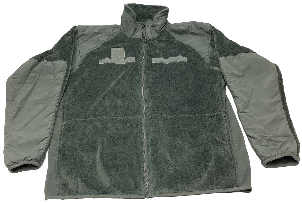 POLARTEC GEN III Foliage Green Cold Weather Military Fleece Jacket SM & MD New