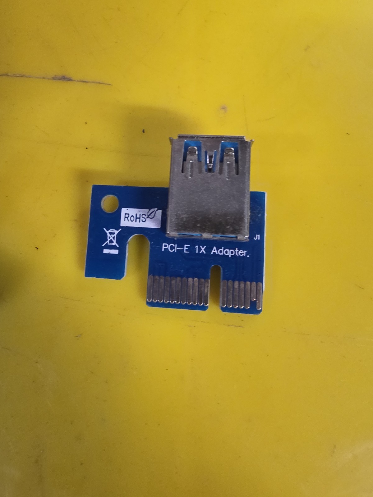 PCI-E 1x Adapter Usb 3.0 Awm 20276 Bitcoin Mining