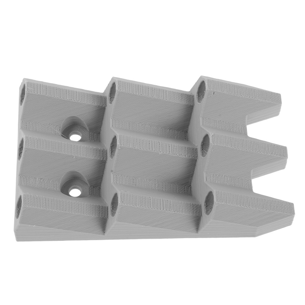 Grey Plastic Dart Storage Rack Wall Mount Durable Organizer for Home