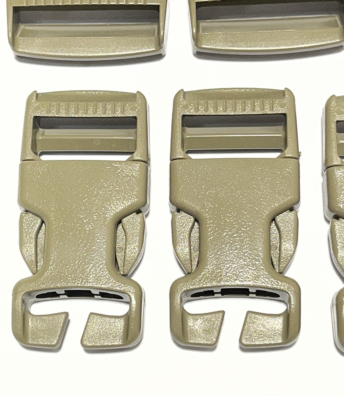 Replacement Tan 499 Buckle Set for OCP Multicam Rucksack / Backpack Webbing USGI