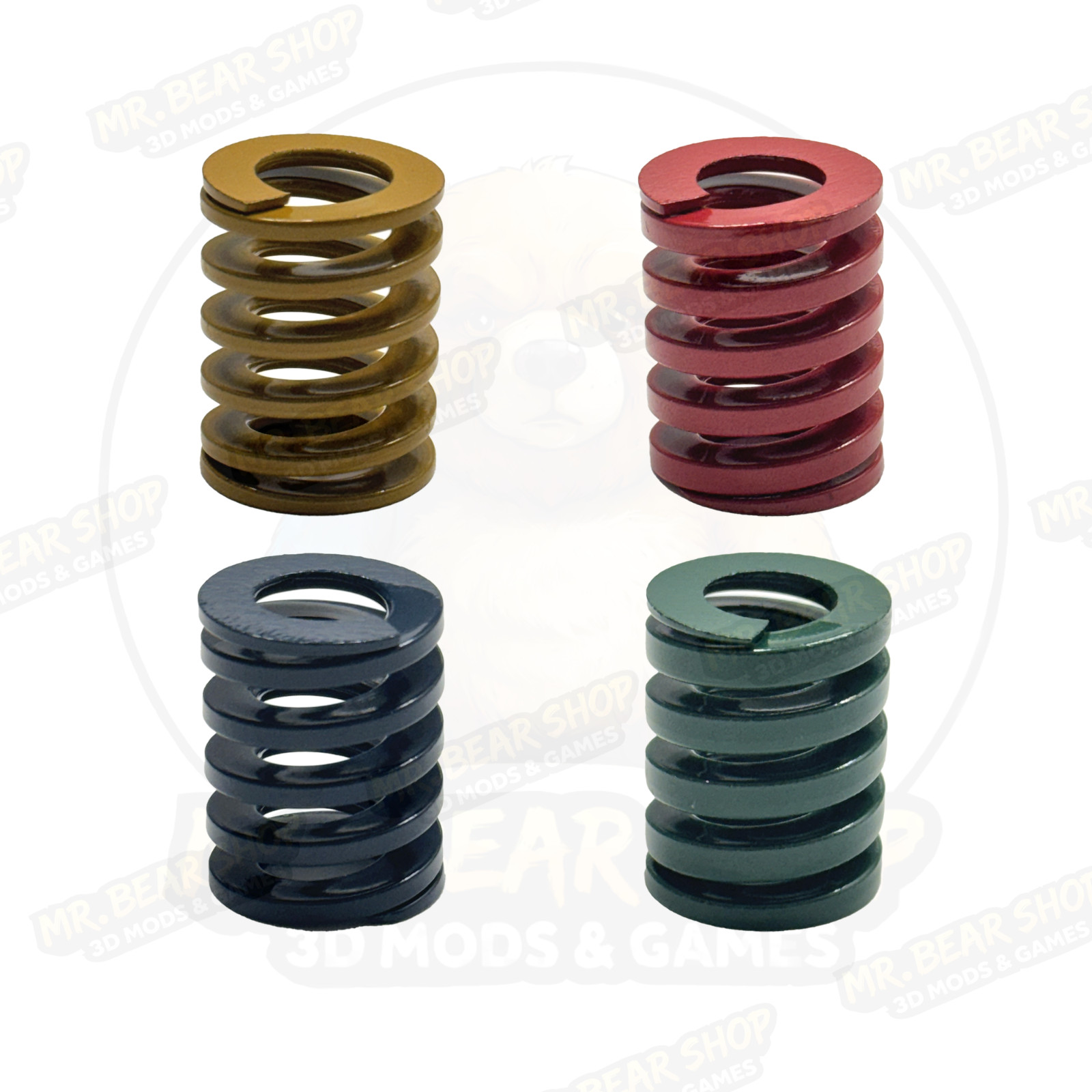 Spring Kit for FANATEC CSL Pedals (Retrofit) - US Inventory.