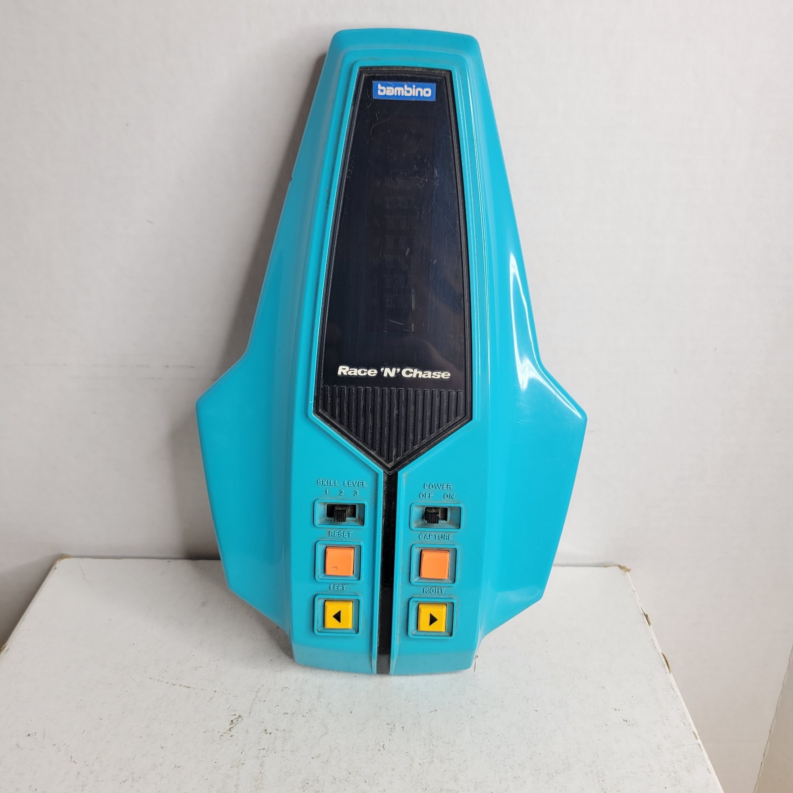 BANBINO Race'N'Chase FL LSI Vintage Handheld Race Game Works (USA Seller)