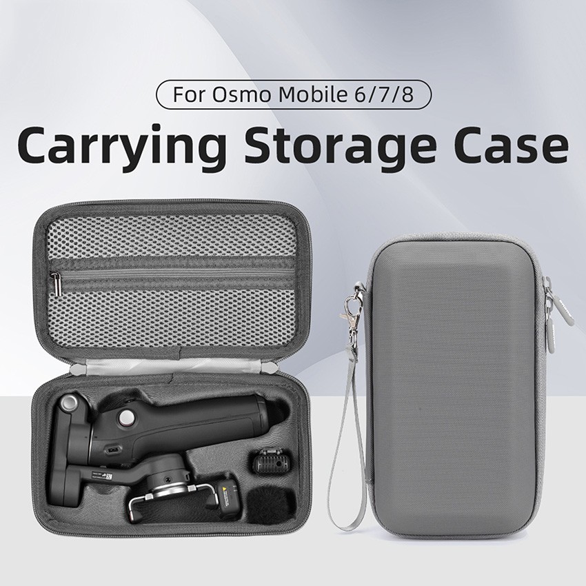 for DJI OSMO Mobile 8 Storage Bag Handbag Phone Mount Storage Case Portable Box