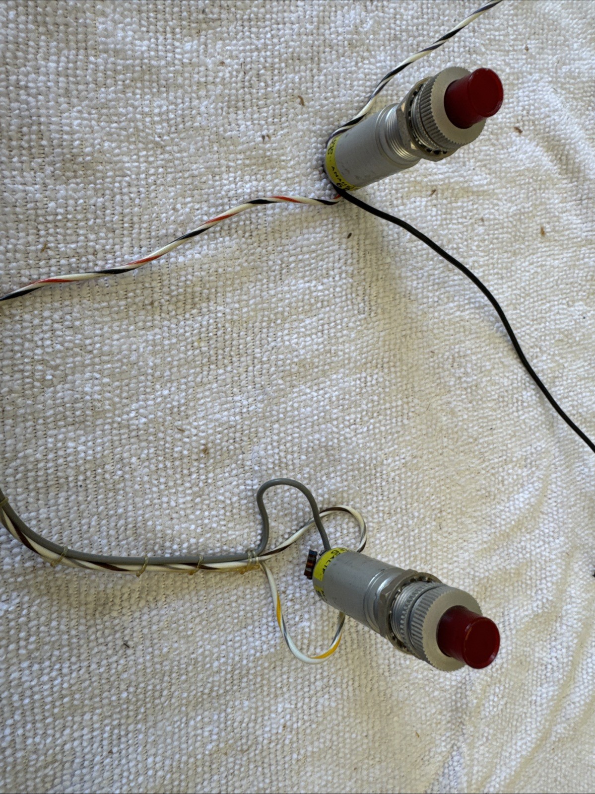 Pair SW-616 Marco-Oak Anaheim CA Pushbutton Switch- HP Voltmeter Switch 740/741