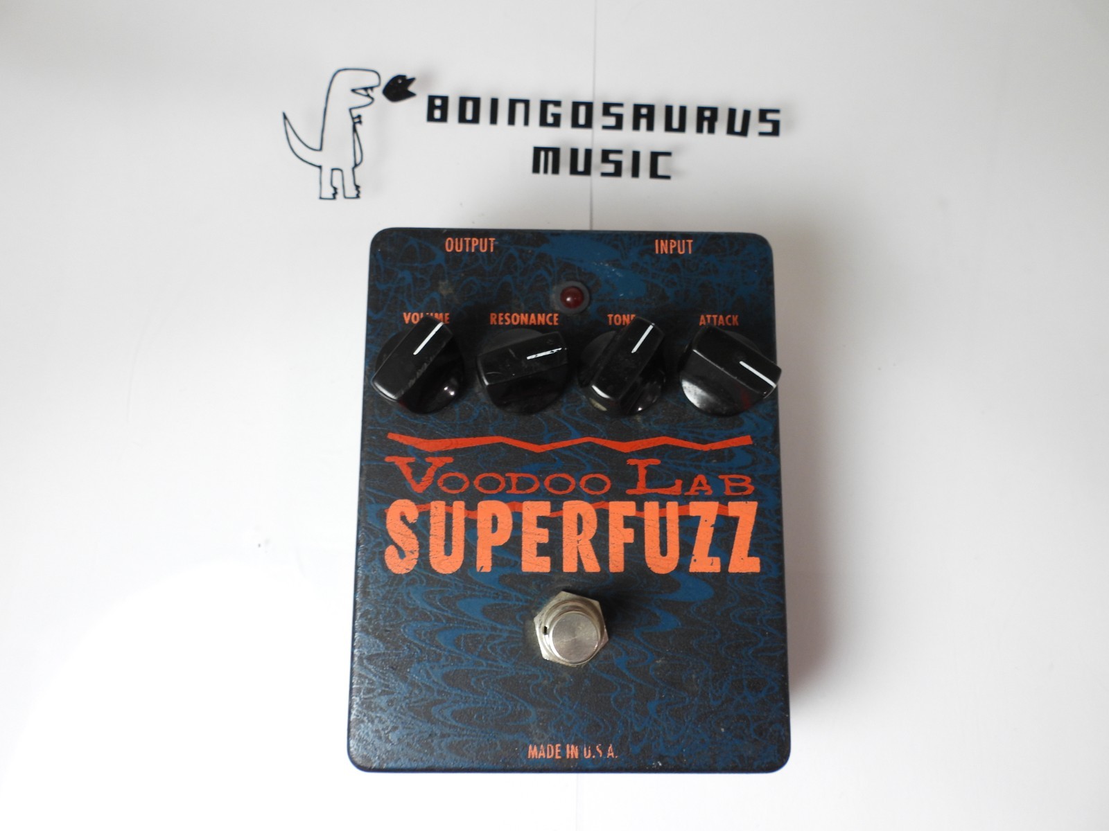 Voodoo Labs Superfuzz Fuzz Effects Pedal Super Fuzz Free USA Shipping