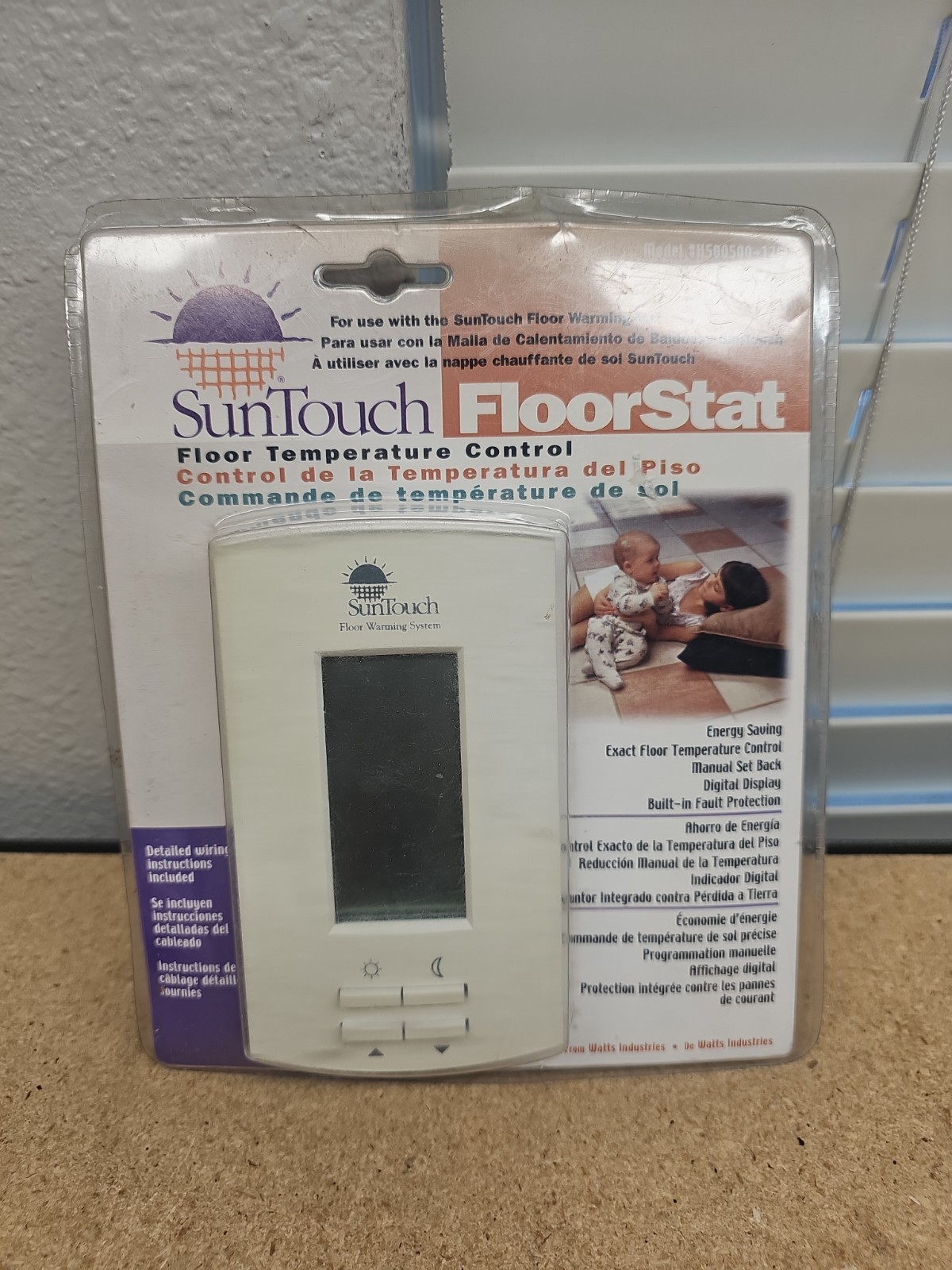SunTouch FloorStat Programmable Floor Control Thermostat #H500500-120 NOS (A3)