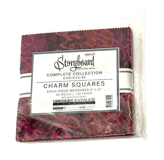 Robert Kaufman Wishwell Storyboard Charm Squares 5" Squares (42 pieces)  New