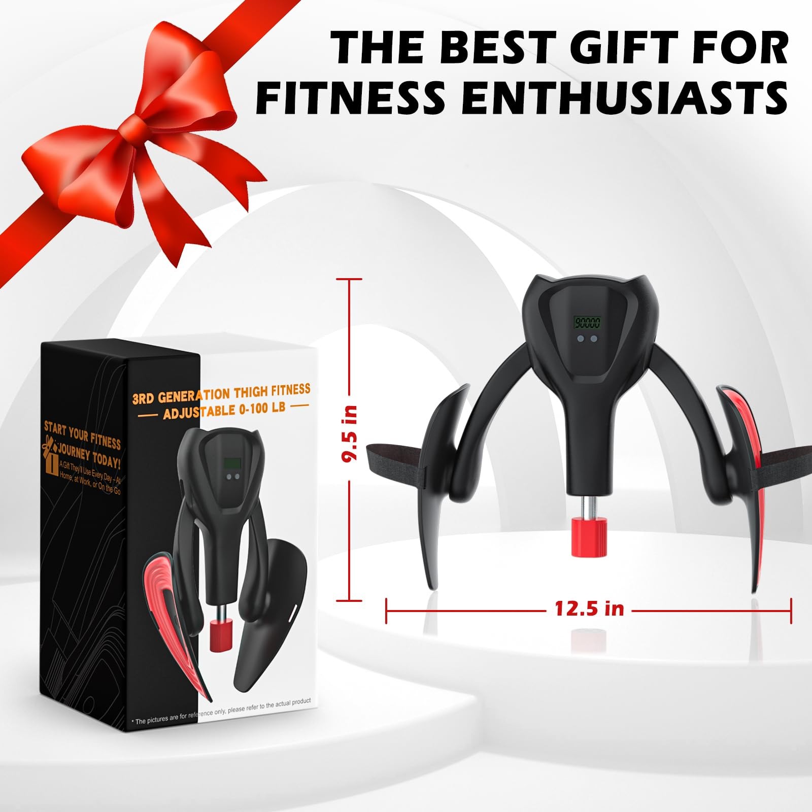 3rd Gen Thigh-Train 0-100 lbs Adjustable Resistance Inner Thigh Train Exercis...
