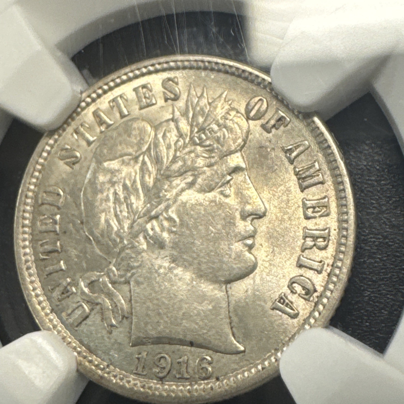 1916 Barber Dime NGC MS62 Uncirculated