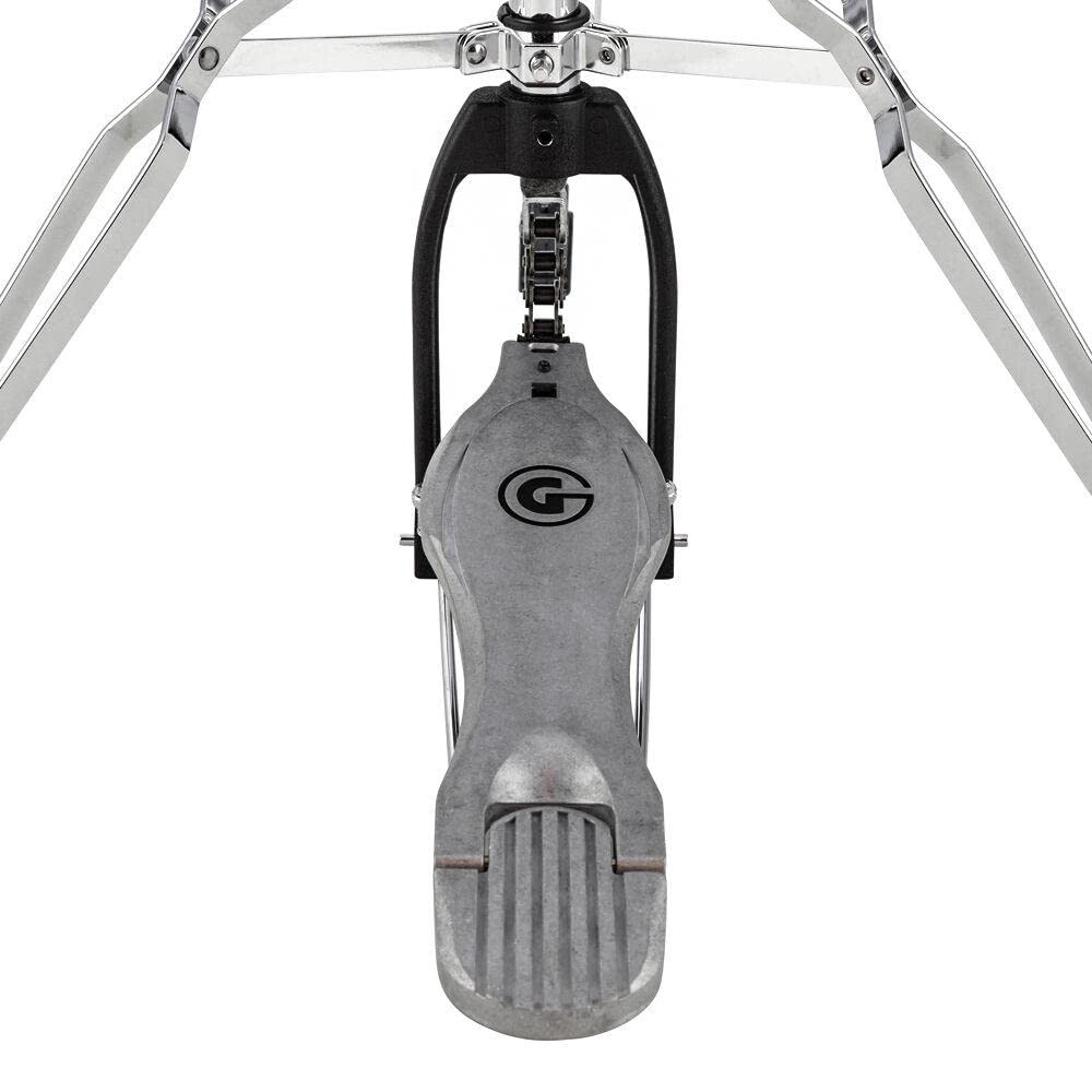 Medium Weight Double Braced Hi-Hat Stand, Percussion Chrome Drum Set Hardware, F