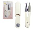 Misuzu Itokirikun Thread Snips 110mm w/ Safety Cap & Magnet, White