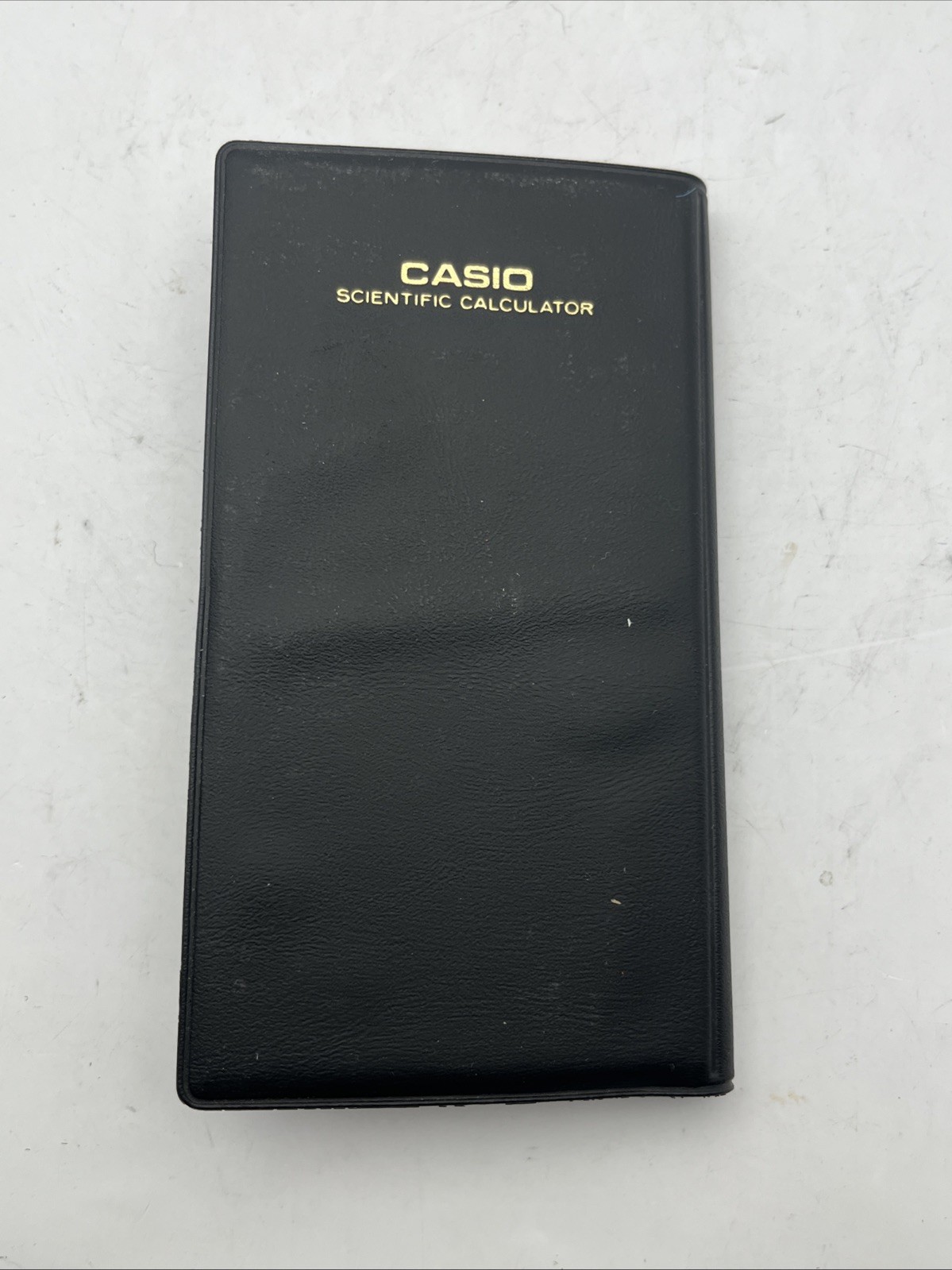 Casio FX-4000P Calculator with Case and Guide Untested NICE 1990's