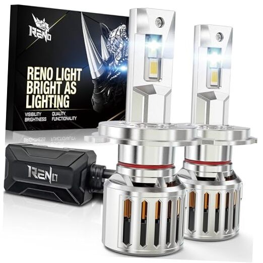 Bulb 9003 Fog Bulb 6500K White HB2//9003 CANbus Ready Quick Installation H4