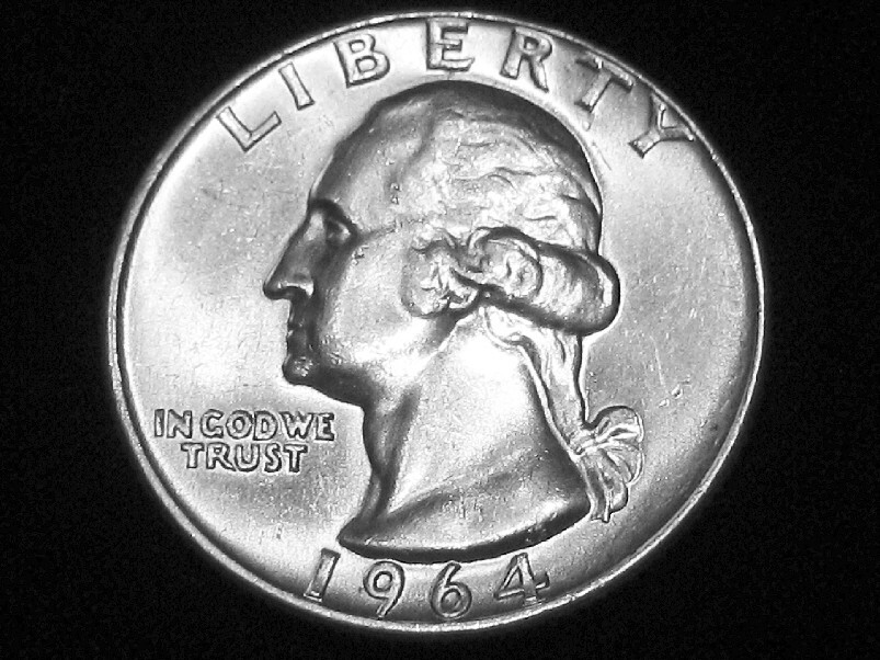 1964-D Washington Quarter --- Choice Uncirculated