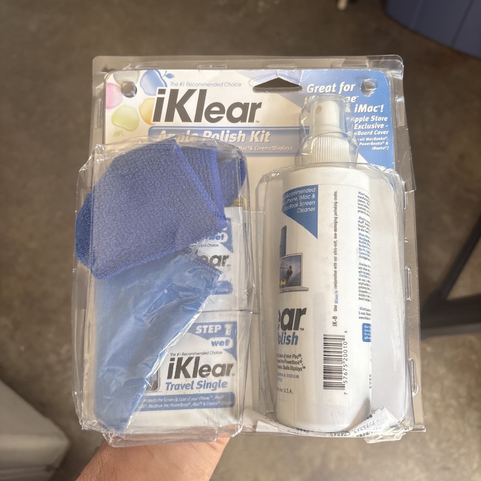 IKlear 8oz Spray Bottle - Screen Cleaner for TV, Computer, Laptop, Phone