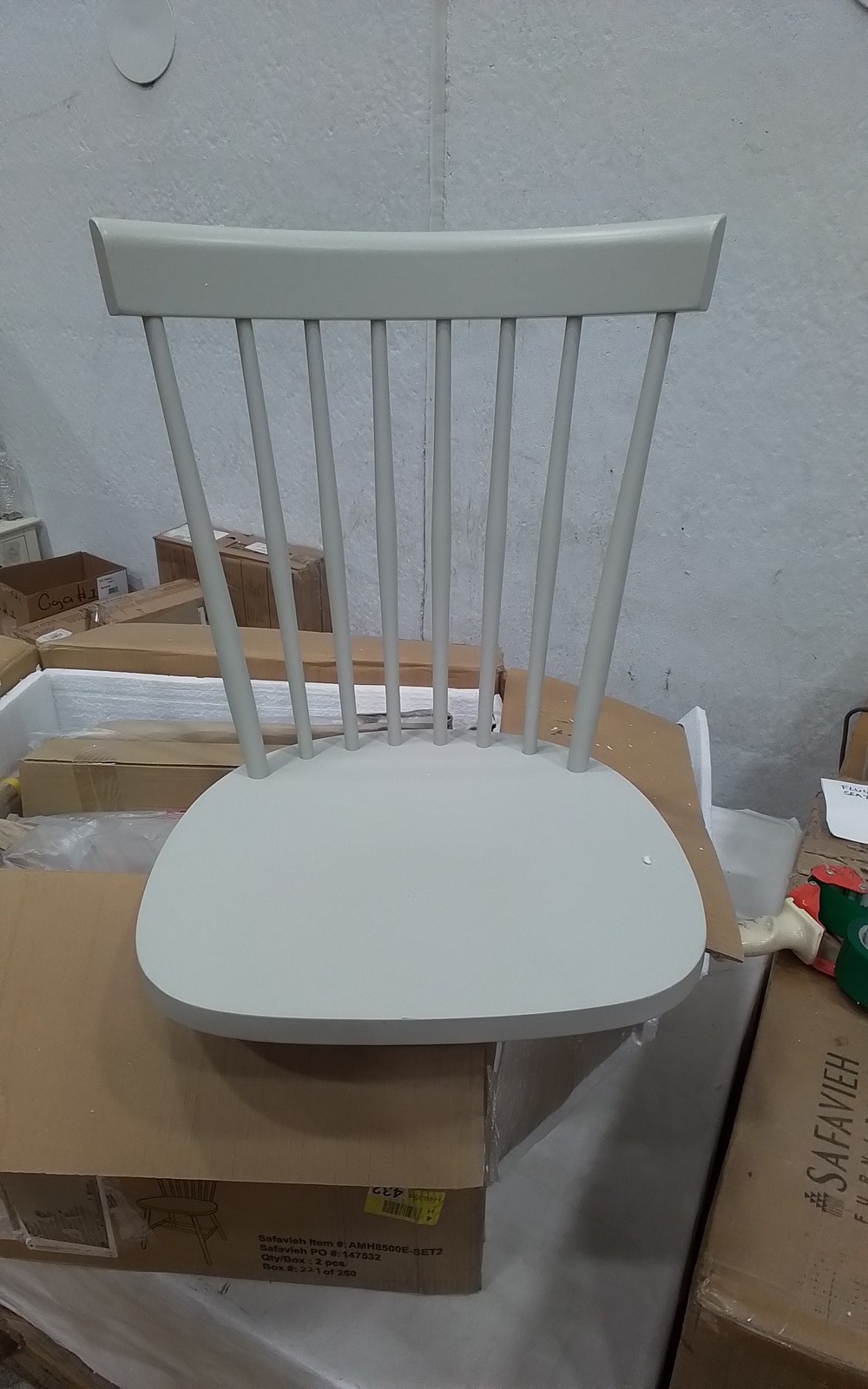 Safavieh PARKER SPINDEL SIDE CHAIR, Reduced Price 2172781367 AMH8500E-SET2