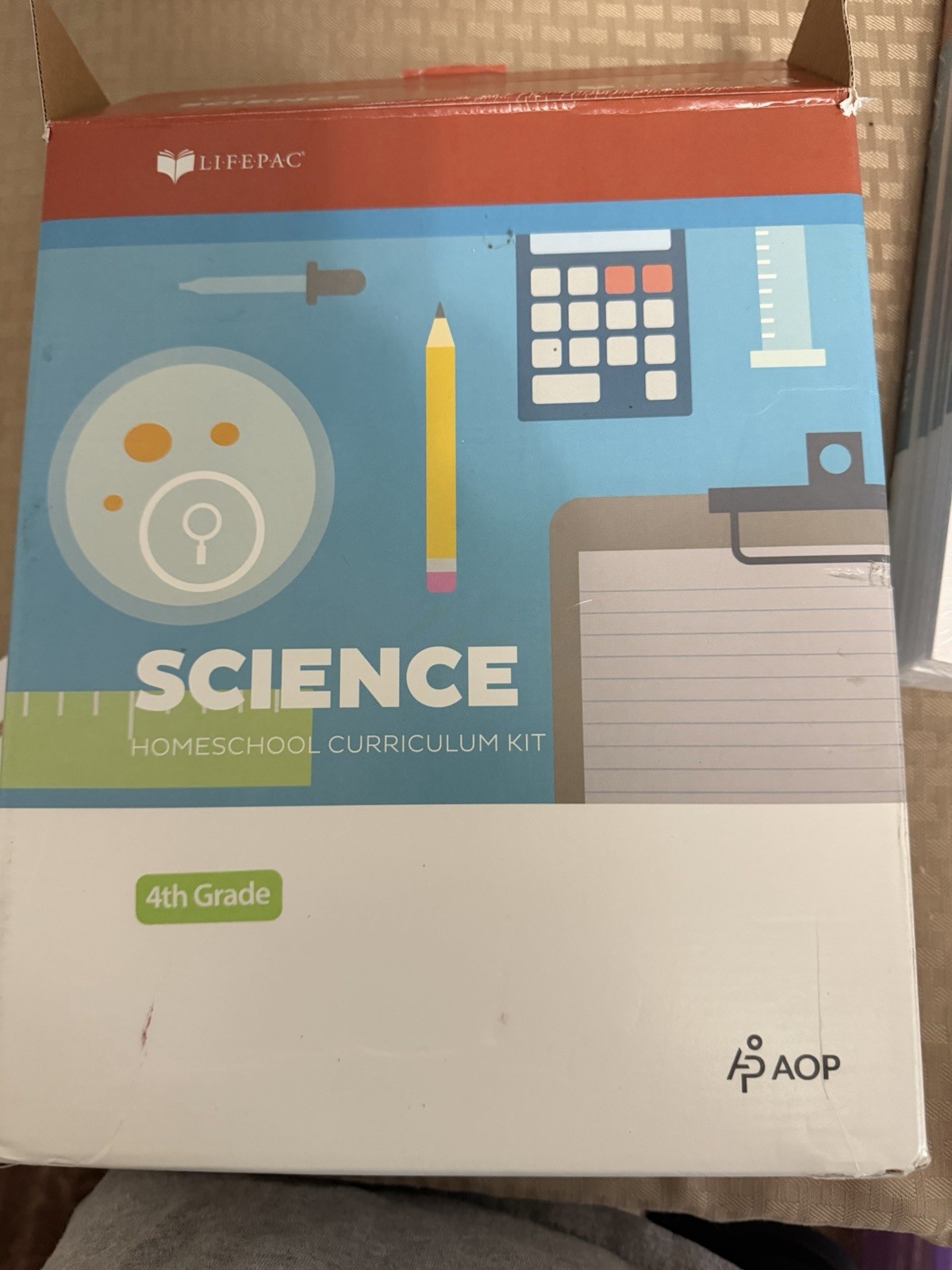 Lifepac Science 4th Grade Alpha Omega Curriculum Kit With Experiment DVD