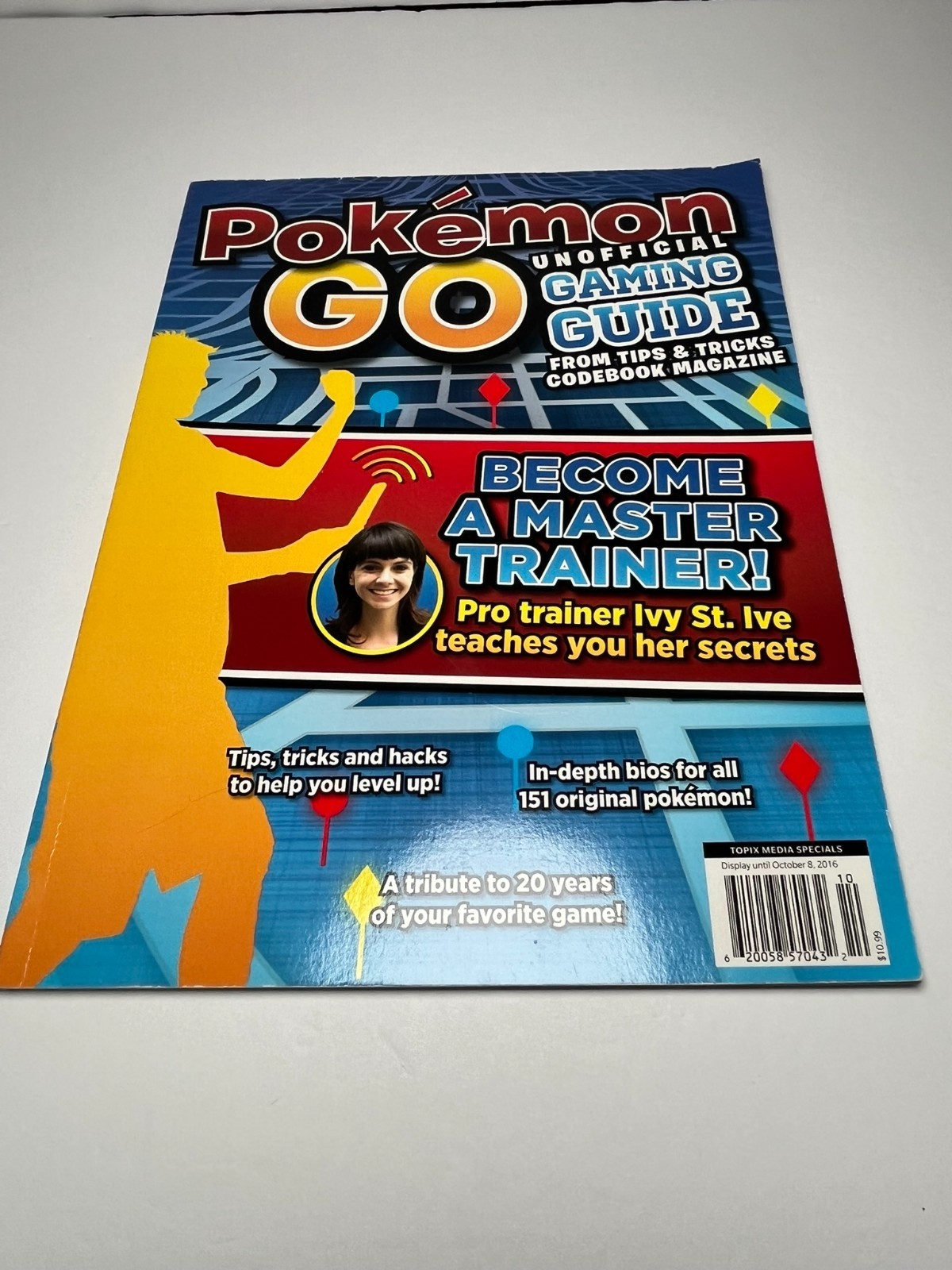 Pokemon Go Unofficial Gaming Guide - Ivy St. Ive - Great Condition
