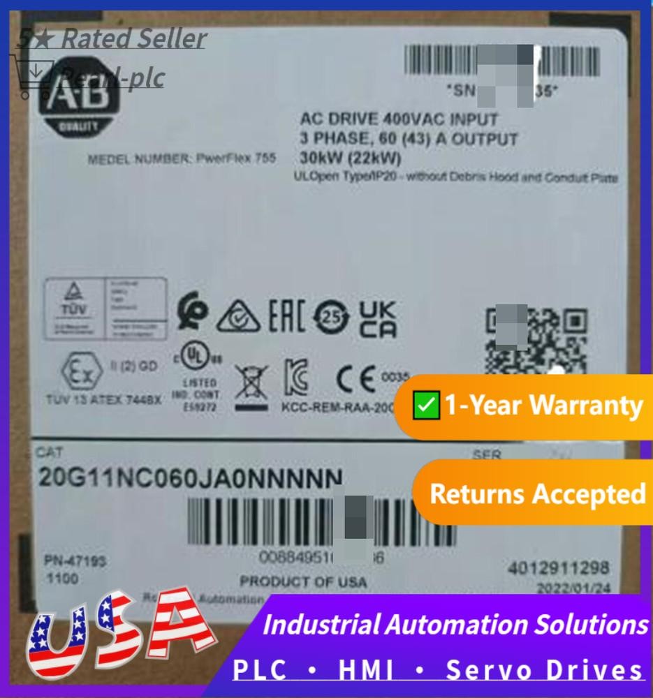 New AB 20G11NC060JA0NNNNN Allen-Bradley 20G11NC060JA0NNNNN Fast Shipping