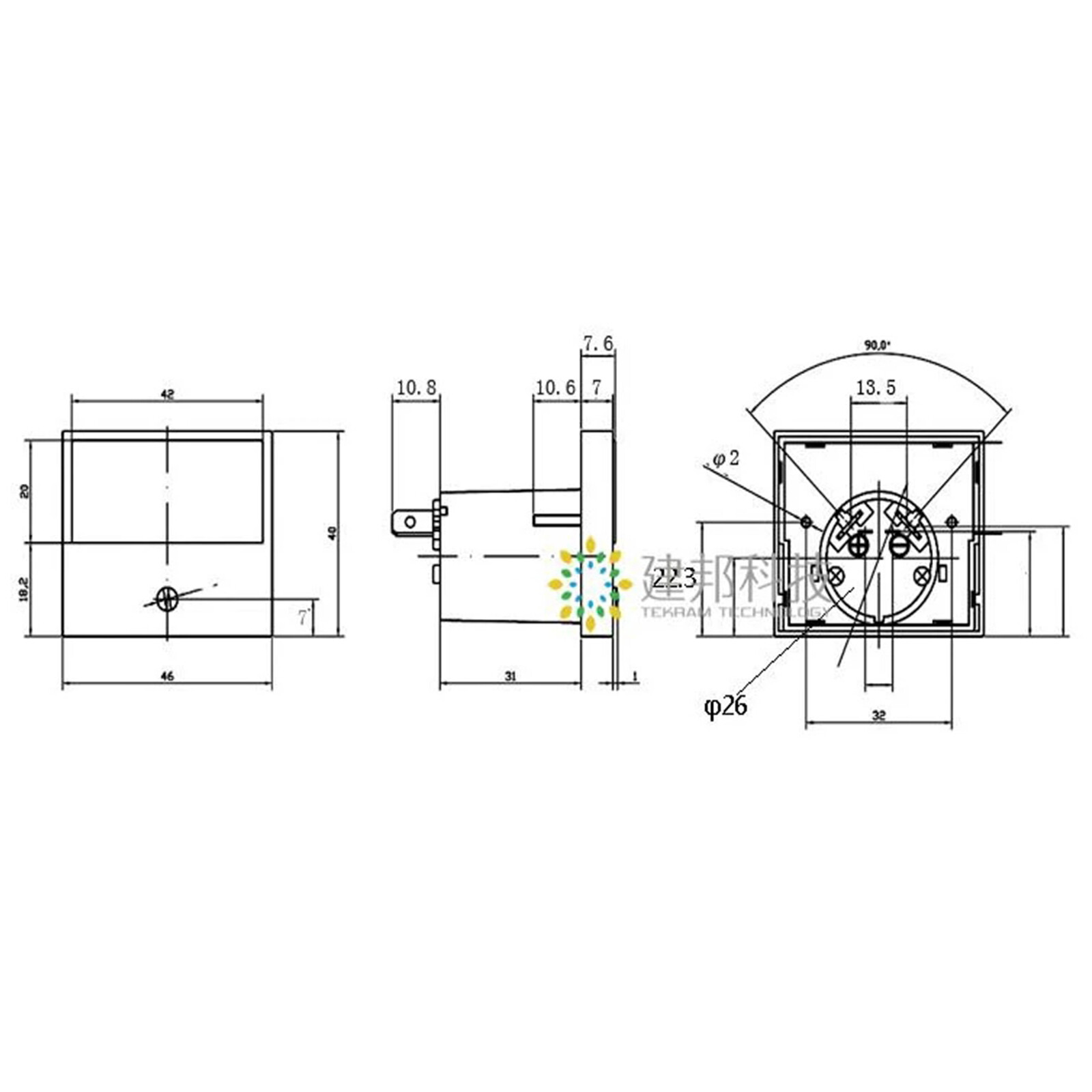 TN-42AB High-precision VU Meter Pre-stage DB Level Meter Sound Pressure Meter