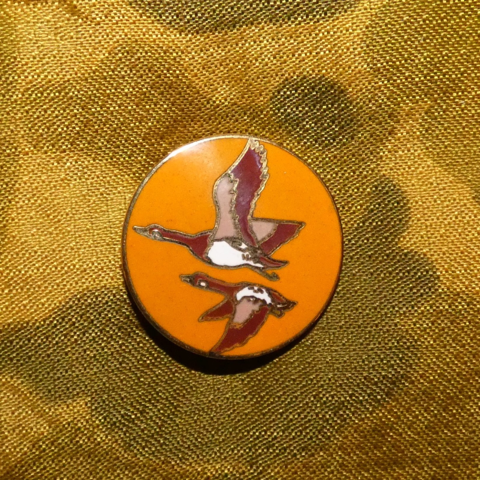 Vintage USAAF 30th Troop Carrier Squadron Cloisonne DUI-style Unit Crest