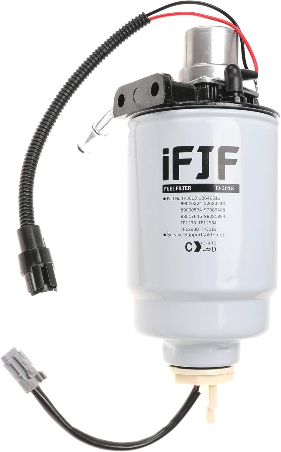 iFJF 12642623 Fuel Filter Assembly Replacement for Duramax 6.6L V8 Chevy...