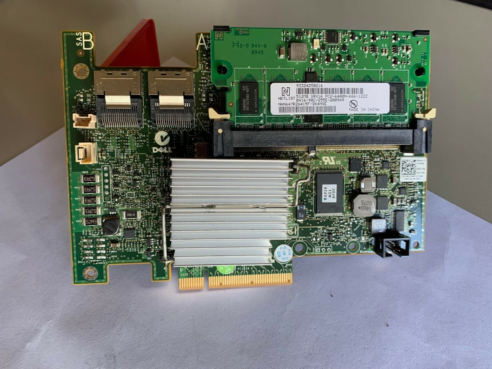 DELL PERC H700 6Gbps SAS RAID CONTROLLER 512MB Cache 0XXFVX F431J