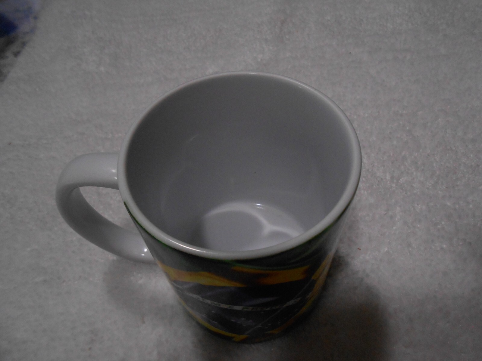 American, Brazil Flags Coffee Mug