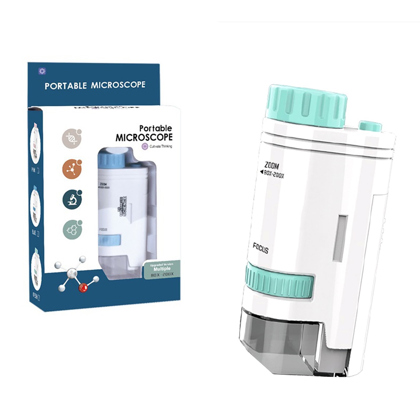 Optical for microscope For Children Illuminated 200x Electronic Components