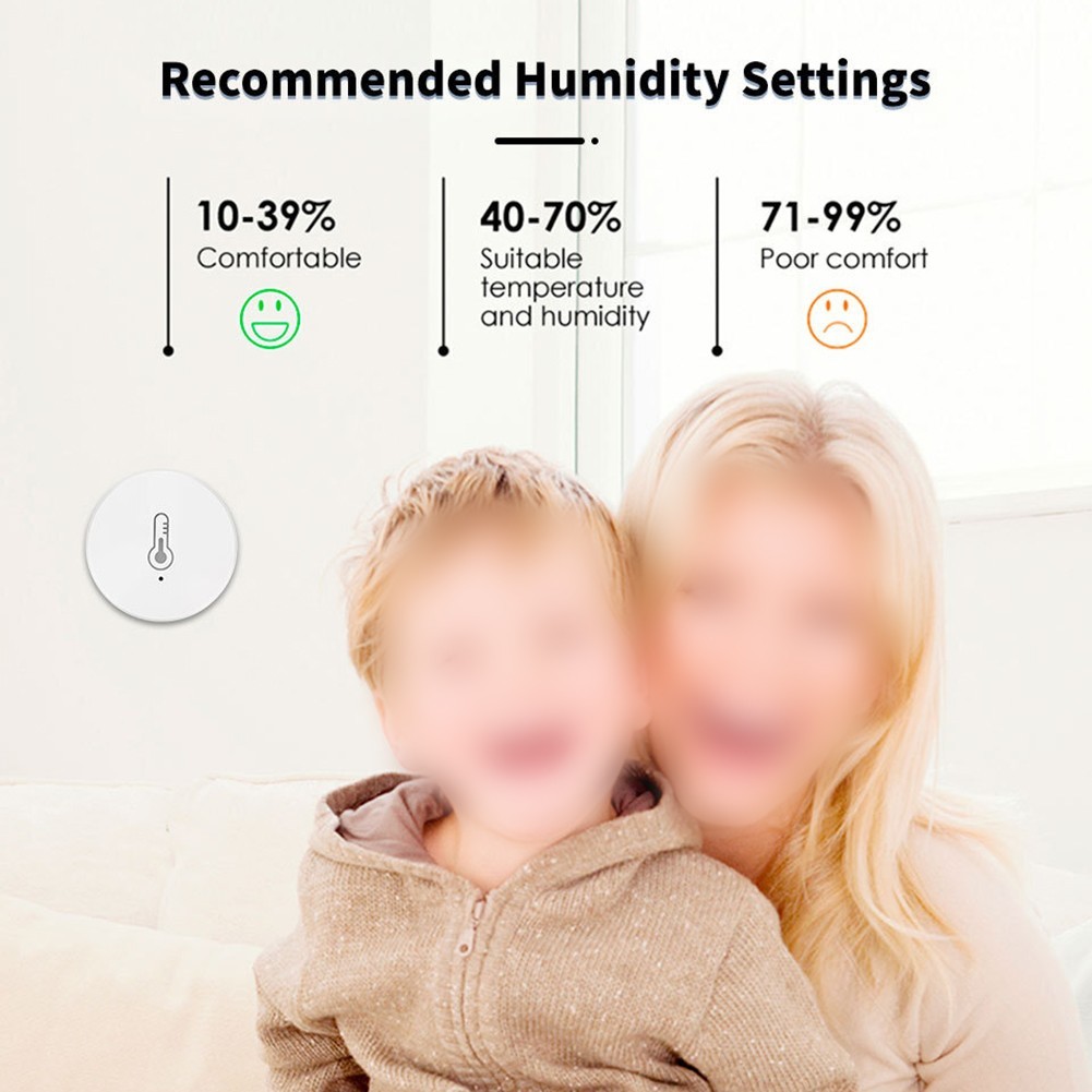Smart Wireless Sensor for Temperature and Humidity in For ZigBee Smart Homes