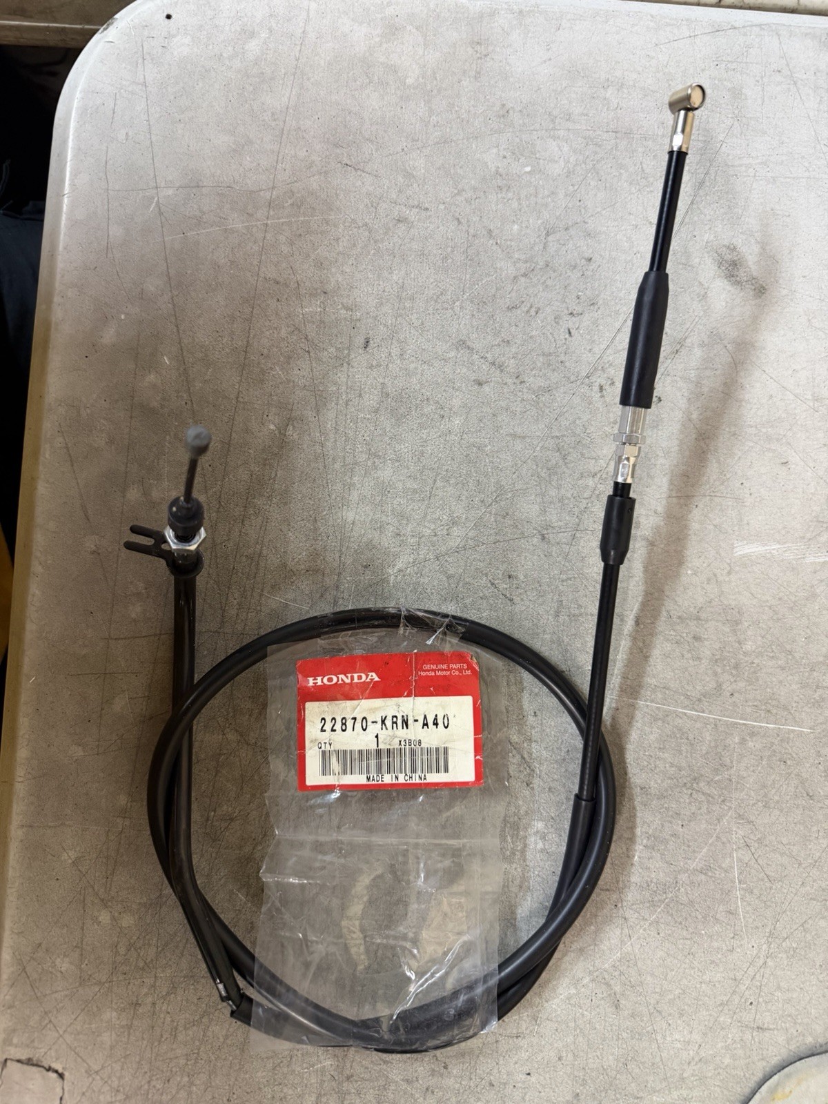 NEW Honda Cable OEM PN: 22870-KRN-A40
