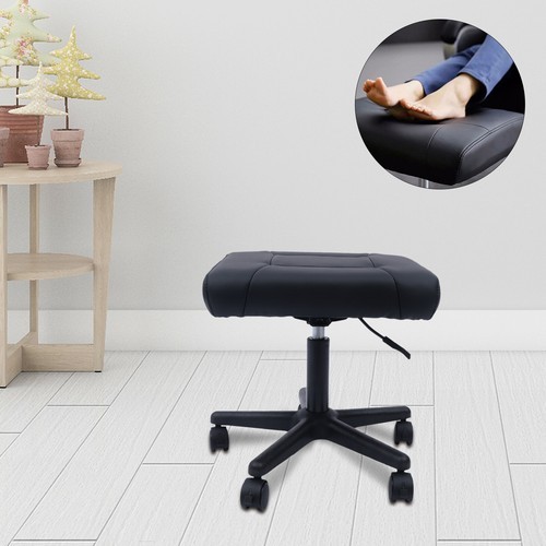 Rolling Leg Rest Foot Stool Footrest Under Desk Foot Stool Height Adjustable