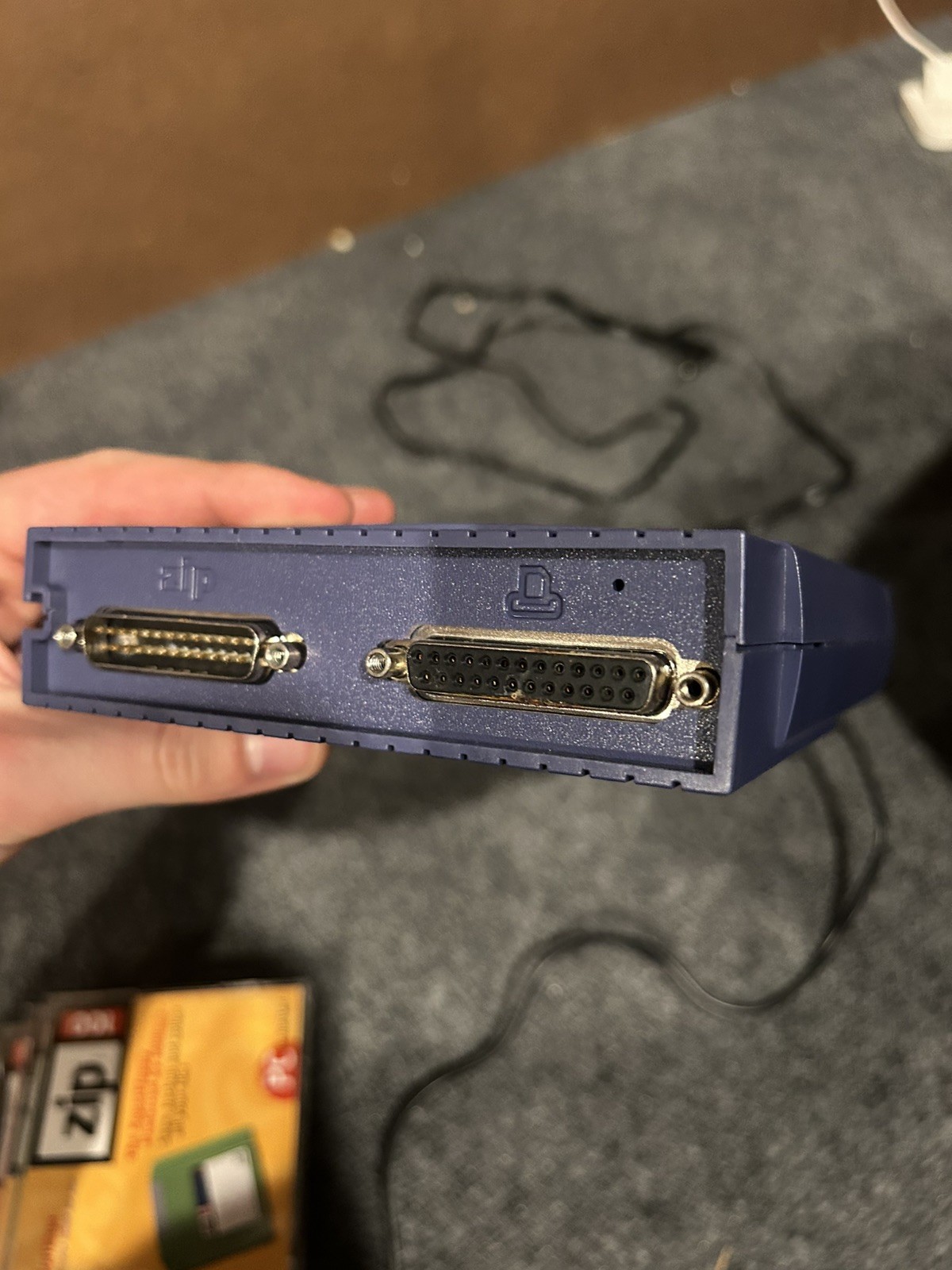 Iomega Zip 100 External Parallel Port Zip Drive Z100P2