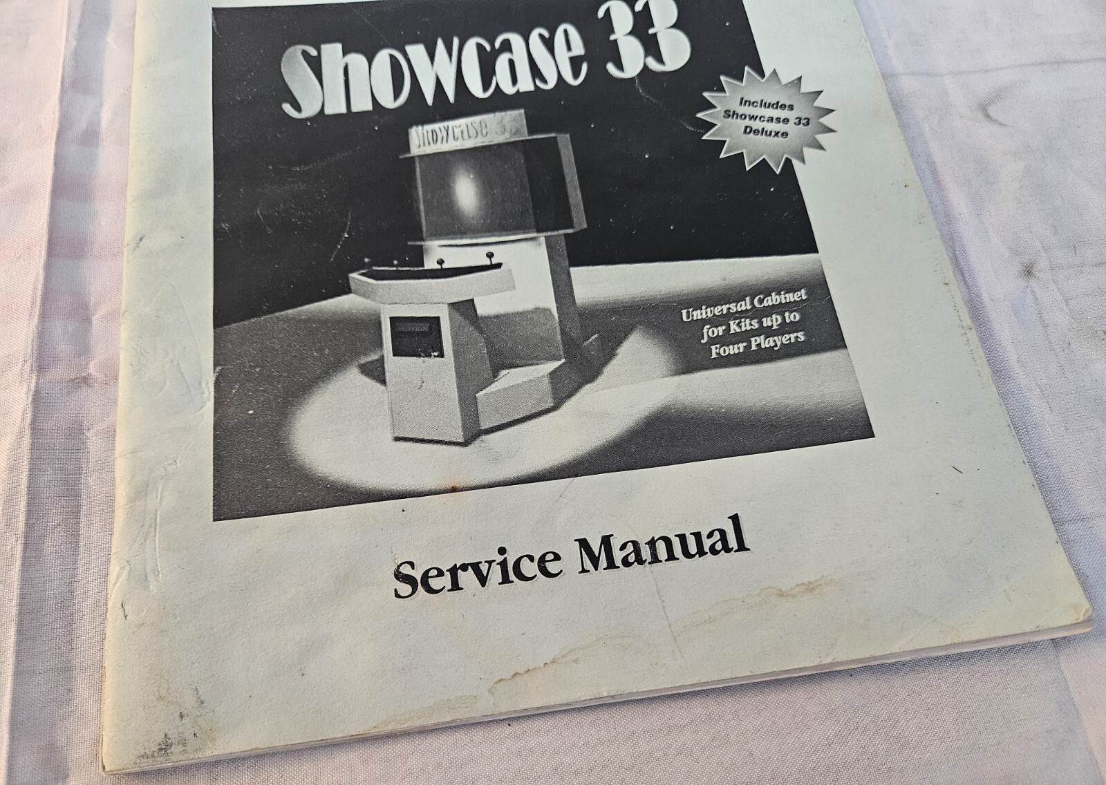 Atari SHOWCASE 33 Arcade Service Manual
