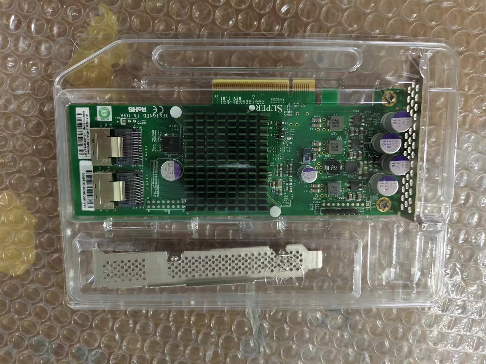 Supermicro 9207-8I PCIe 3.0 6Gbps SAS HBA FW LSI P20 IT Mode ZFS FreeNAS unRAID