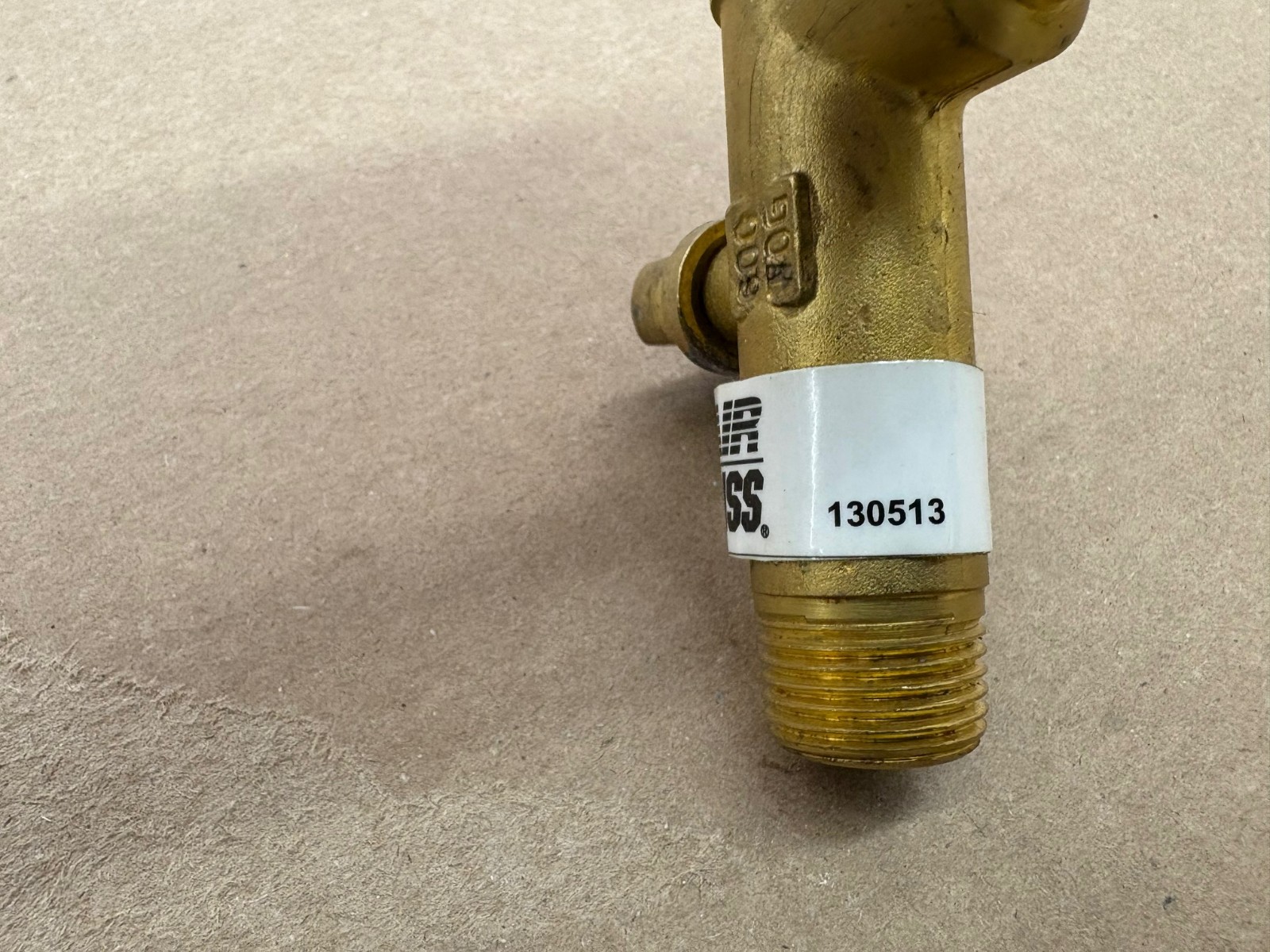 DeVilbiss Automatic air compress Y drain valve with screen 130513