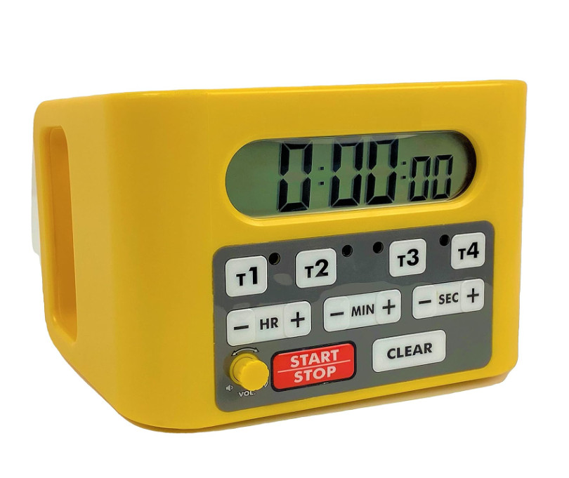 Temporizador digital de 4 canales hasta 10 horas para cocina comercial