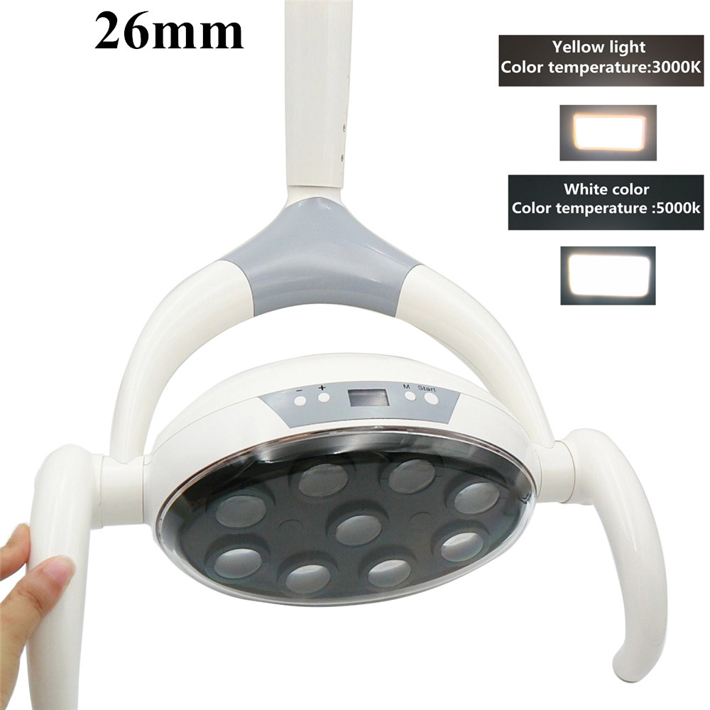 Dental LED Light Oral Sensor Light with 9 LED LCD Display for Chair Unit 26mm US